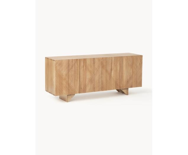 Enfilade en bois cannelé Louis | Westwing | Westwing EU
