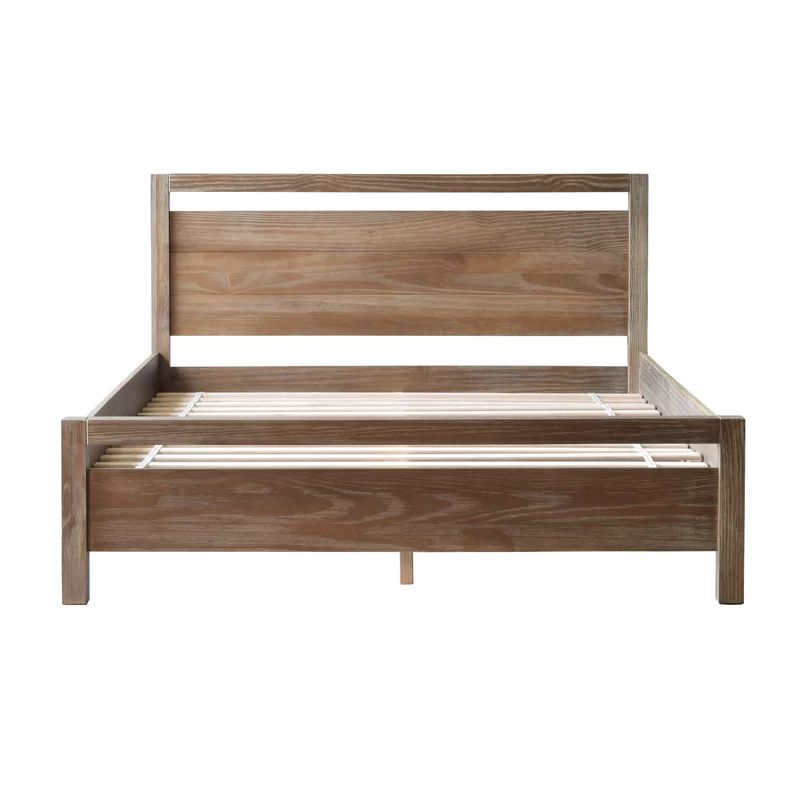 Loft Solid Wood Panel Bed | Wayfair North America