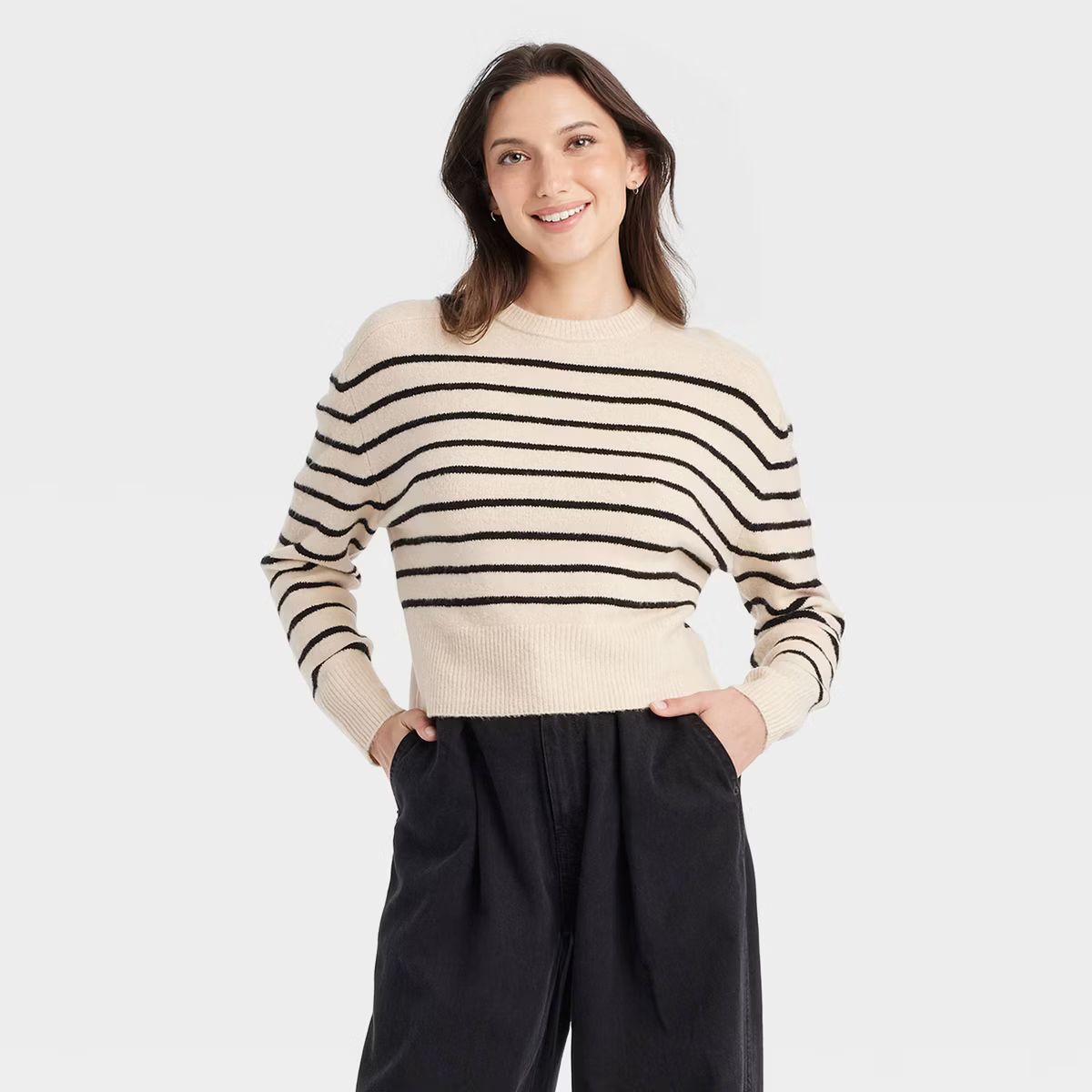 Women's Cozy Knit Crewneck Pullover Sweater - Universal Thread™ | Target