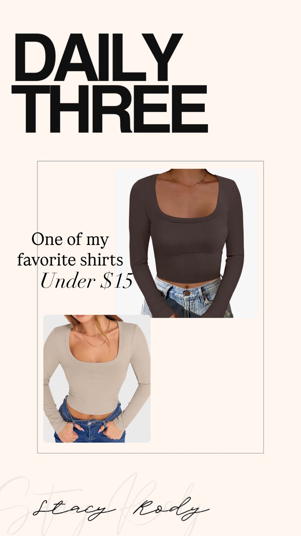 I loved that this too is ribbed, soft and fits awesome for the price 
Amazon find 


#LTKdayinmylife #LTKFindsUnder50 #LTKootd