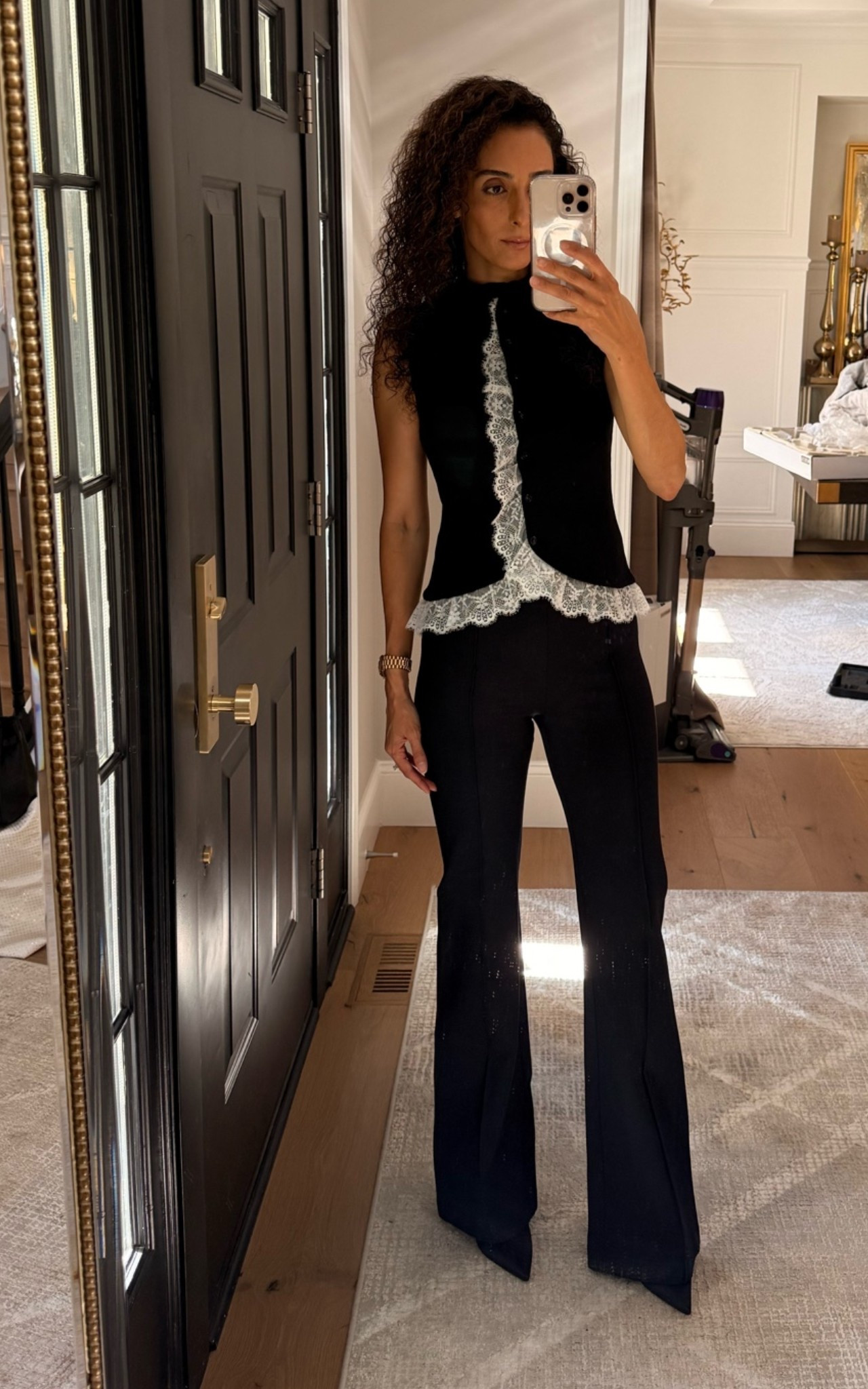 Love the lace detail on this top!

#LTKHome #LTKgrwm