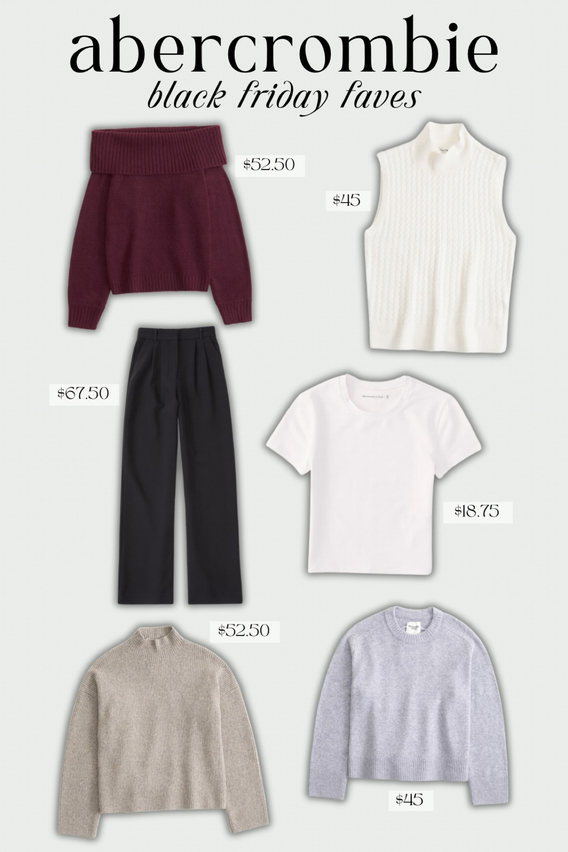 black friday faves from abercrombie!

#LTKCyberWeek #LTKStyleTip #LTKFindsUnder100