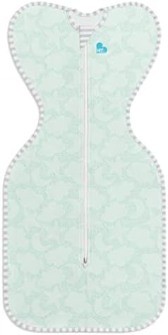 Love To Dream Swaddle UP Organic 1.0 TOG, Celestial Dot Mint, Small, 8-13 lbs., Allow Baby to Sleep  | Amazon (US)