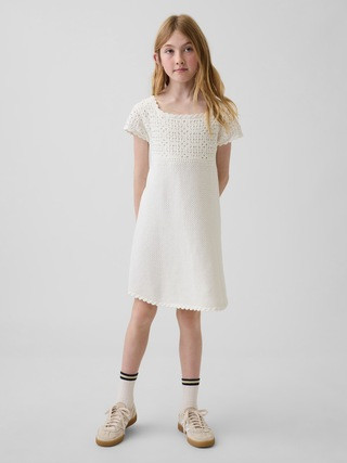Kids Crochet Sweater Dress | Gap (US)