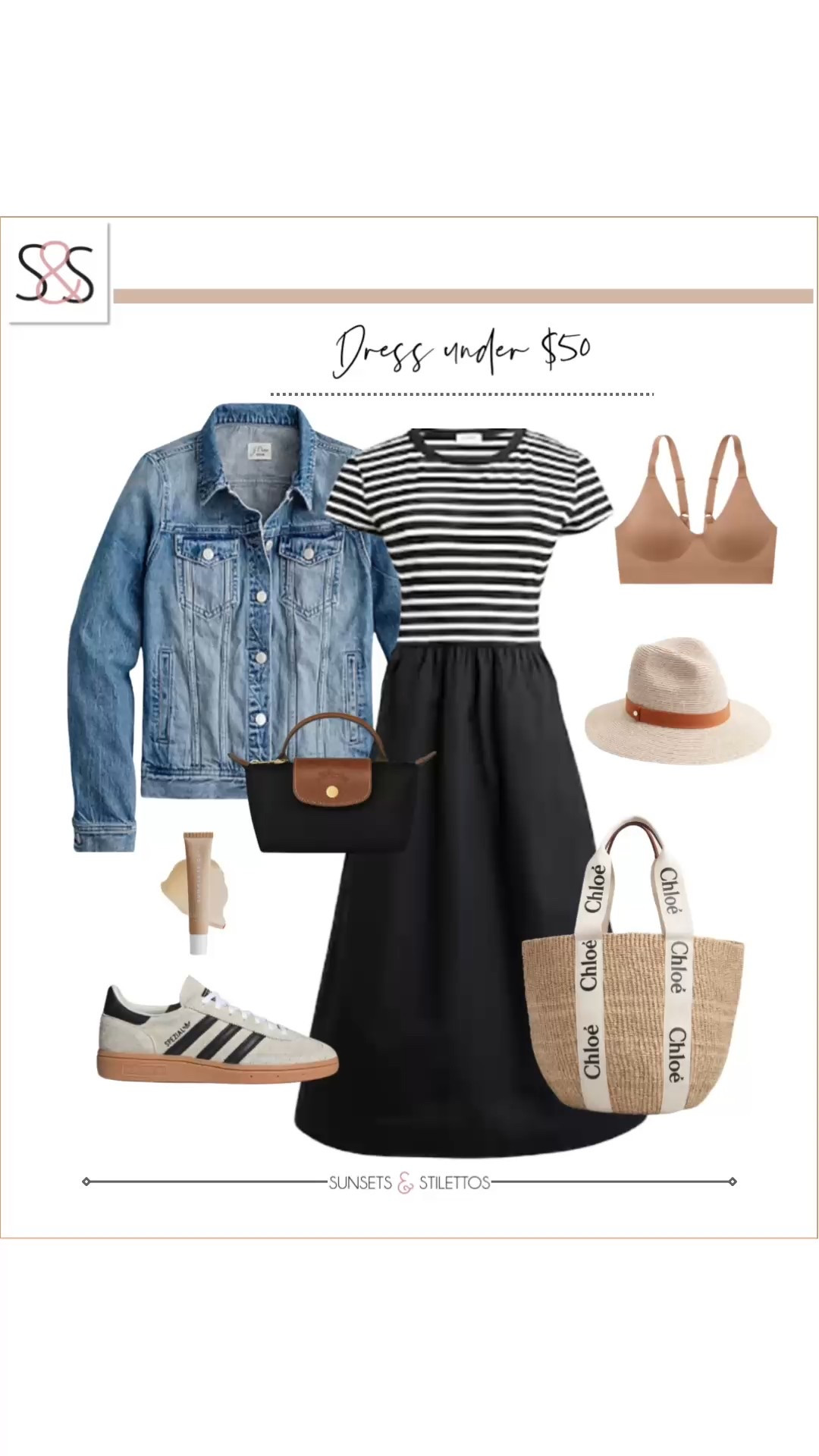 Spring dress season is right around the corner! Layer this with a denim jean jacket and sneakers with a neutral tote bag for an outfit refresh that will work from the living room to the boardwalk! 

Sunsets and Stilettos, travel vacation, adidas sneakers 

#LTKFindsUnder50 #LTKTravel #LTKOver40