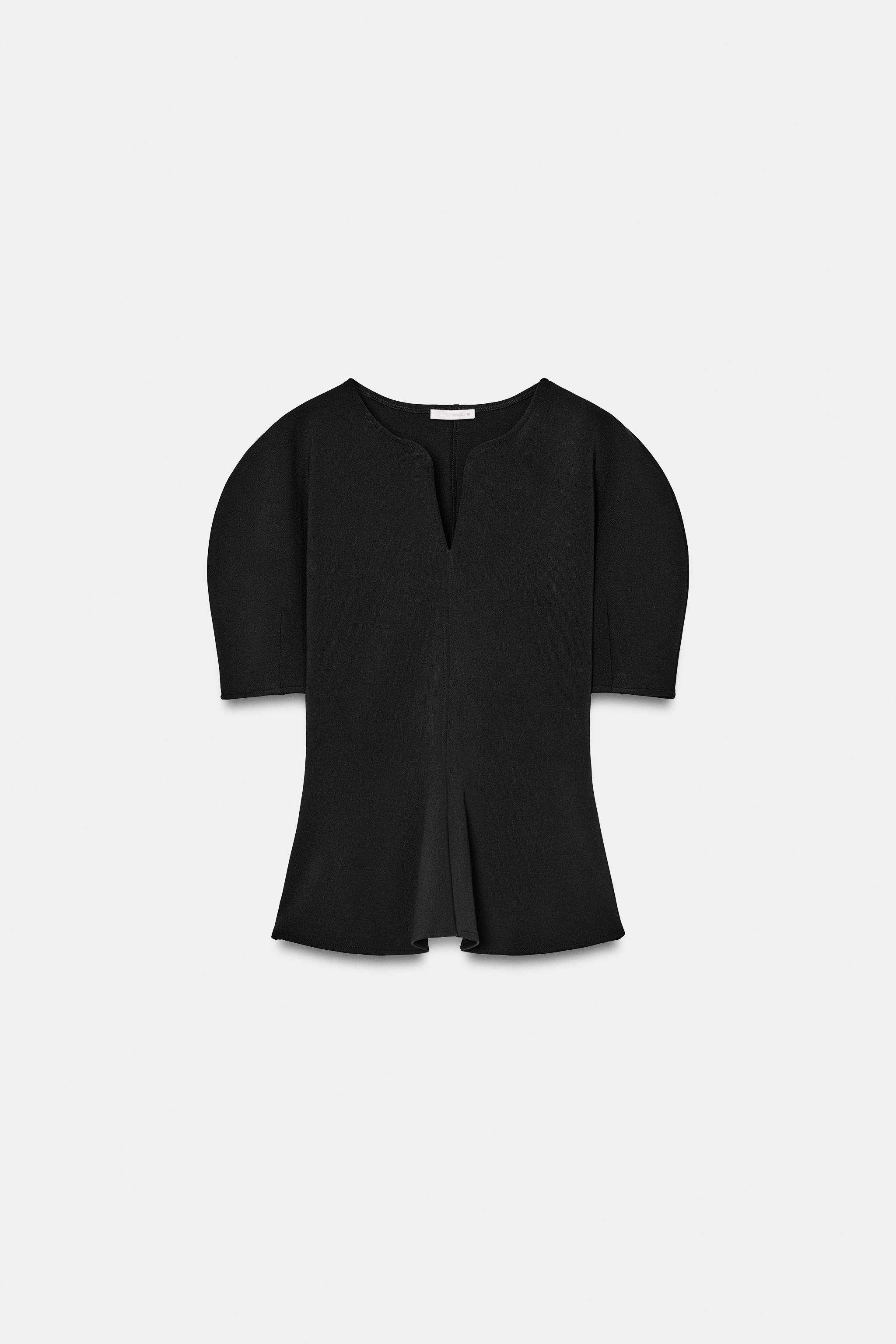 WEICHES PEPLUM-TOP | Zara DE