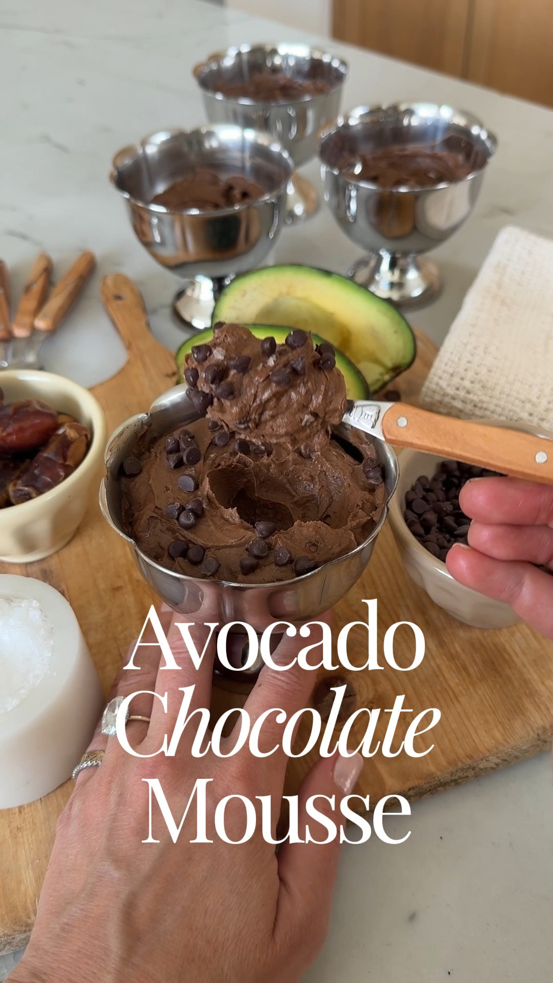 Avocado Chocolate Mousse recipe🥑🍫 One of my satisfying and healthy sweet treat options I go to when that craving hits!! Luke and the boys love this one too👏🏻 Packed with nourishing fats and natural sweetness!

Comment RECIPE and I’ll send you the details👩🏻‍🍳

#LTKfoodie #LTKHome