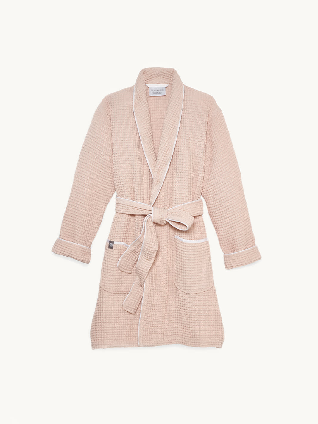 Blush Women's Waffle Robe | Boll & Branch