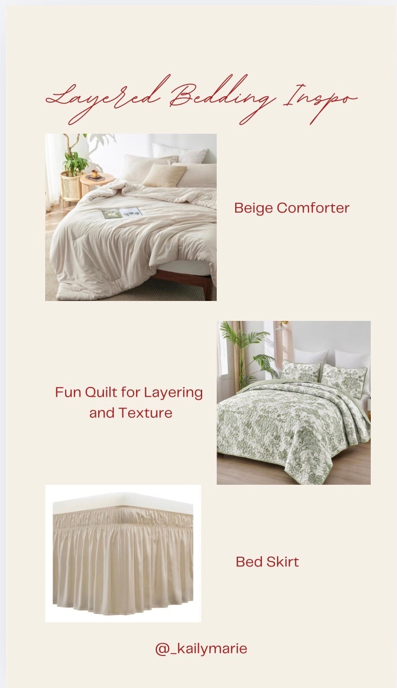 Everything I ordered for a layered cozy bed look! 💚 #bedding 

#LTKHome #LTKSaleAlert
