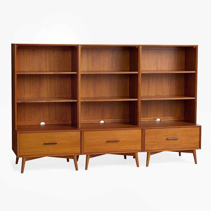 Mid-Century Wall System - Drawer Base | West Elm (US)