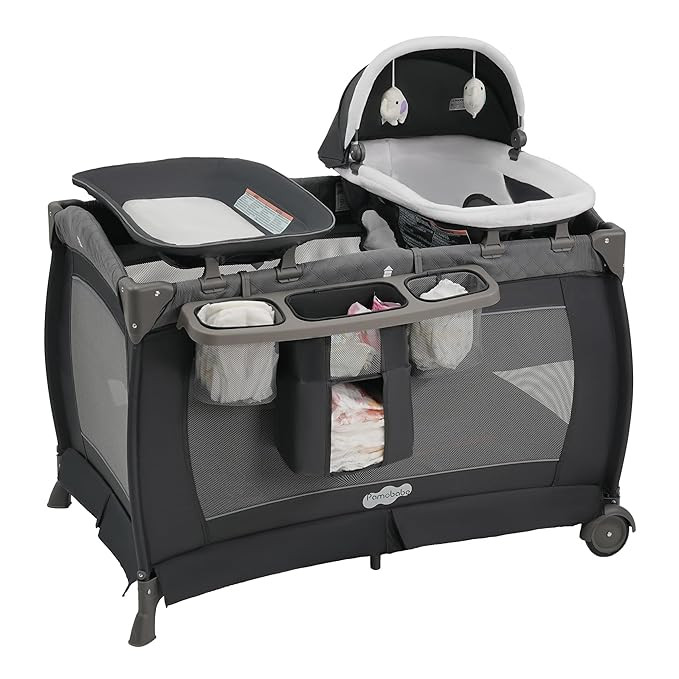 Pamo Babe Pack and Play 4 in 1 Playard Portable Playard Foldable Playpen for Baby and Toddler Por... | Amazon (US)
