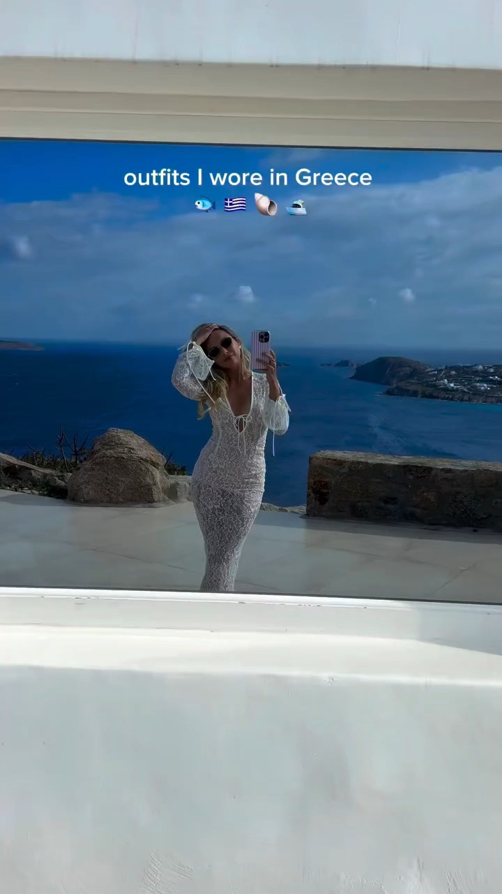 The outfits I wore in Greece 🇬🇷 🤍 all linked on my LTK 🐟 

#greece #ootd #greeceoutfits #outfits