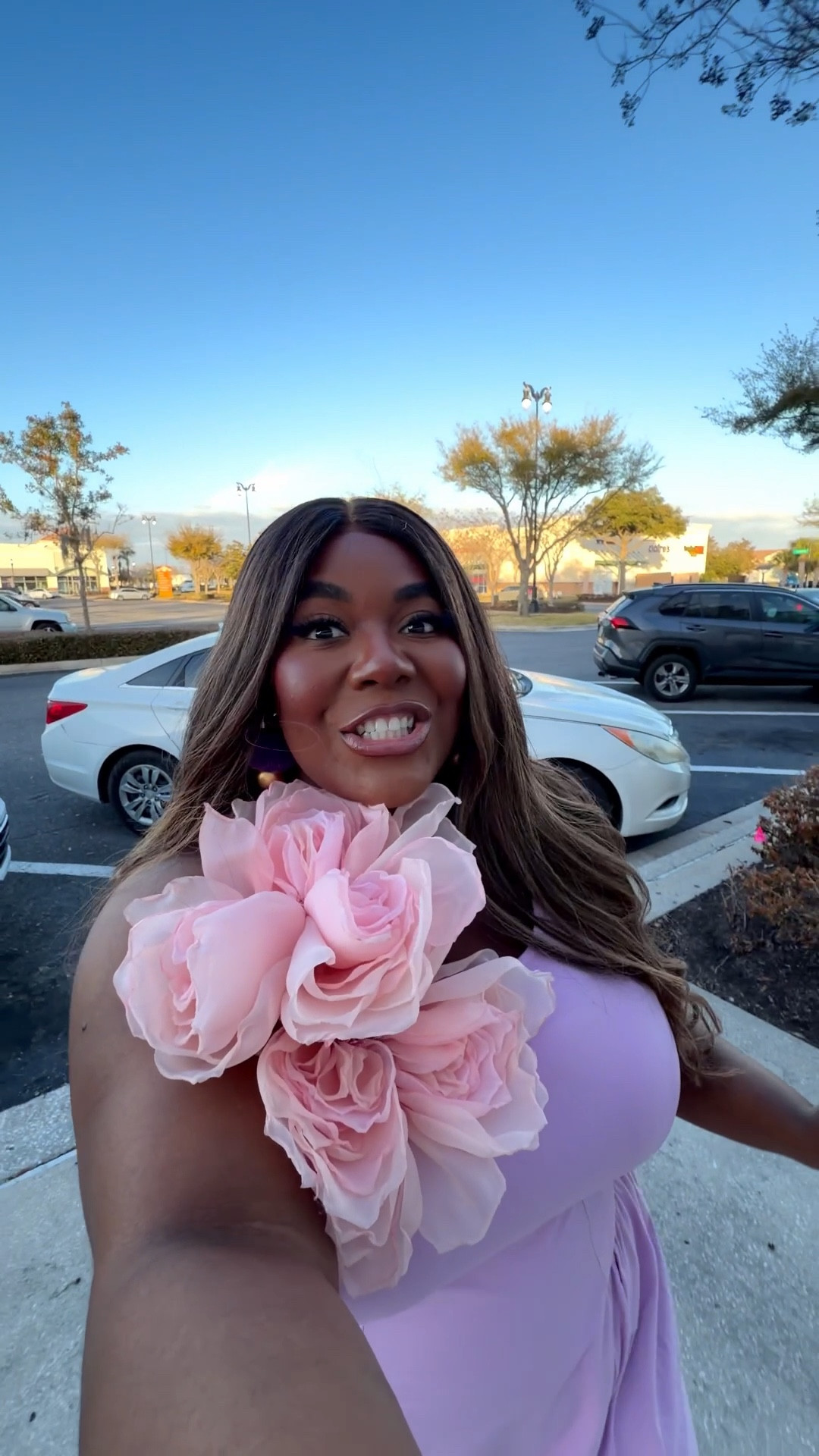 I am late to your game Five Below — but now I know

Dress on sale for $11 size XXL comes in black and citron 
Flower - Etsy shop 
Hair - custom Hous of Wig style Dubai 
Earrings old Khoi 
Bag old coach 

#LTKSaleAlert #LTKPlusSize #LTKBeauty