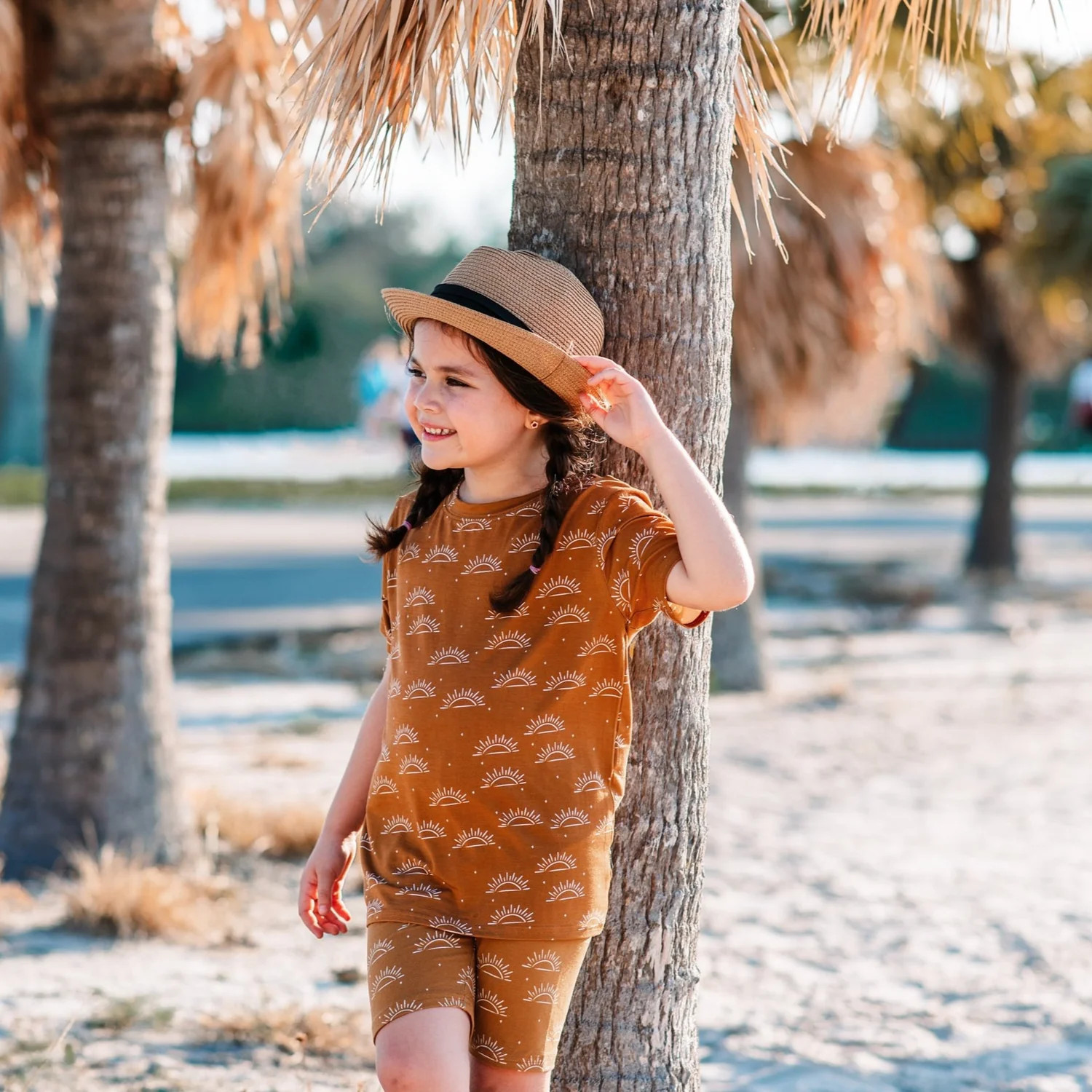 BIKER SHORTS- Sunny Days | millie + roo