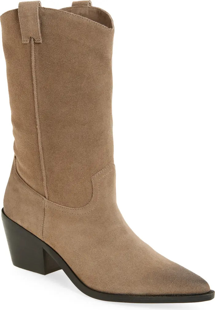 Stetson Suede Western Boot | Nordstrom
