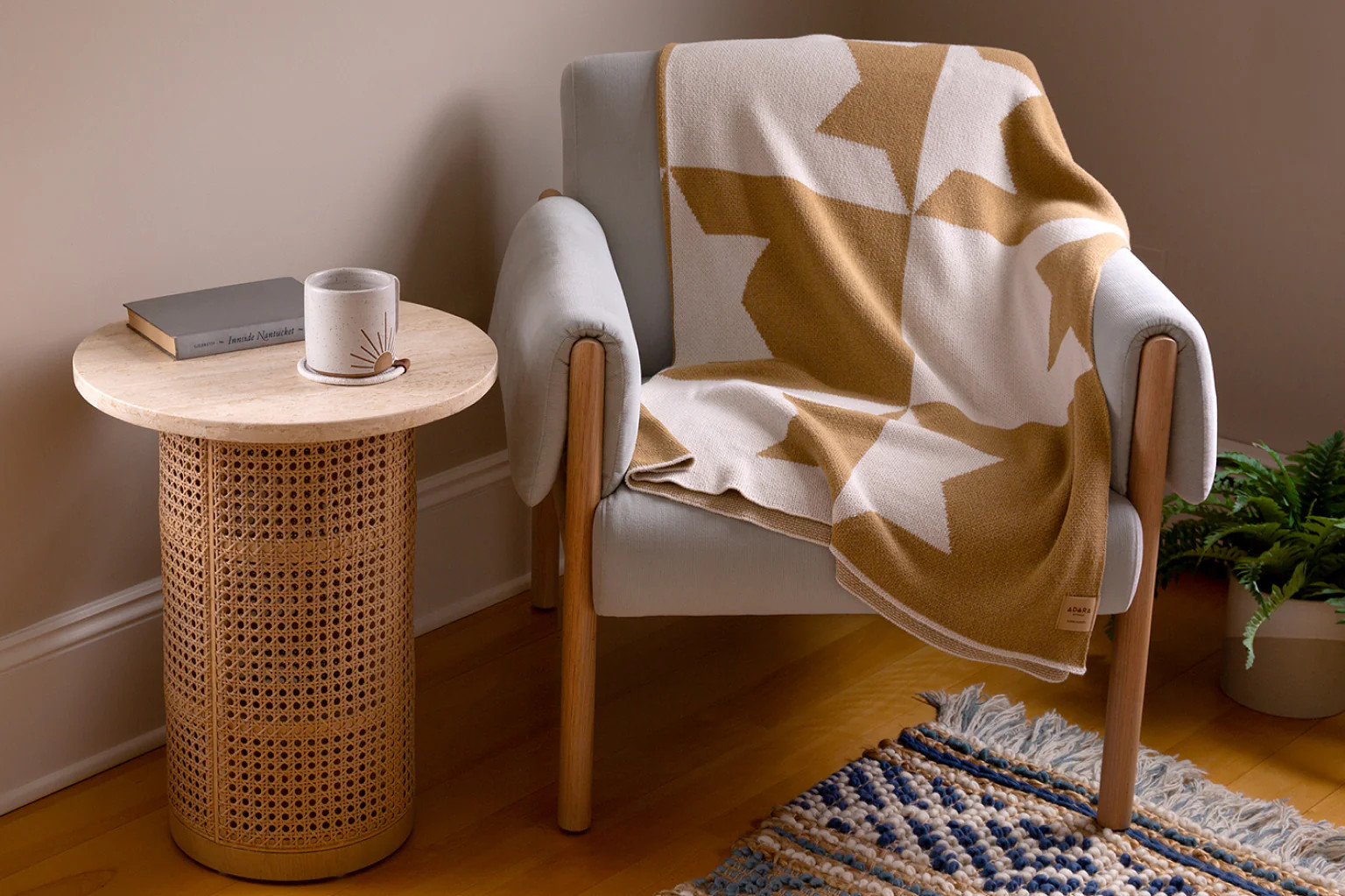 Jewish Heritage Blanket - Star of David | Adara Rituals