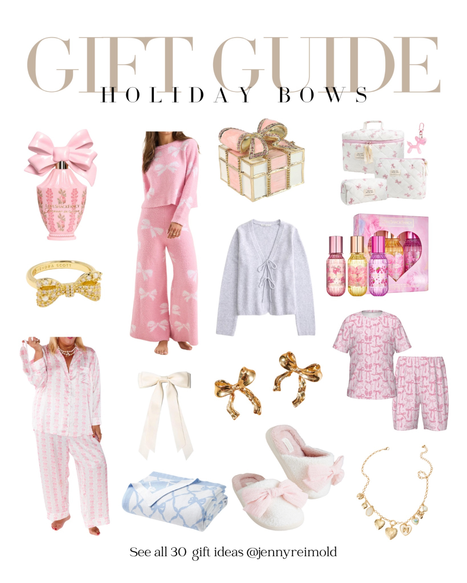 Gift guide for the girl who loves bows! So cute and girly! 🎀

#LTKGiftGuide #LTKHoliday #LTKStyleTip