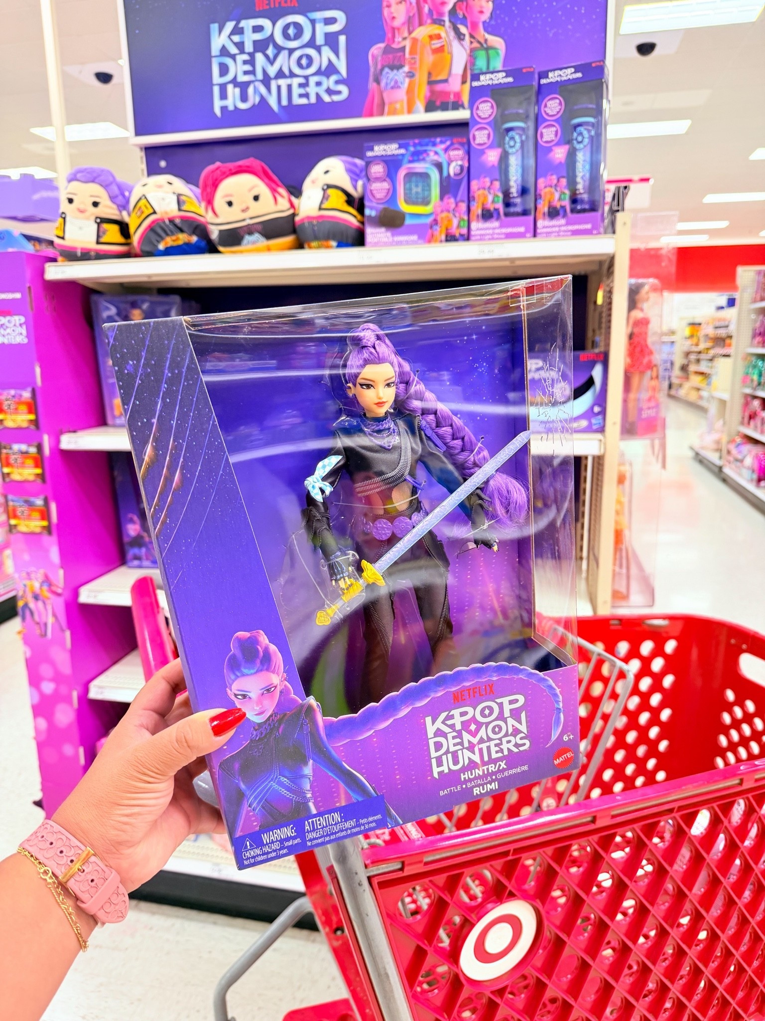 New Kpop demon hunters toys!! Save $10 when you spend $40 on toys sale, now through Saturday, 10/10🫶🏽