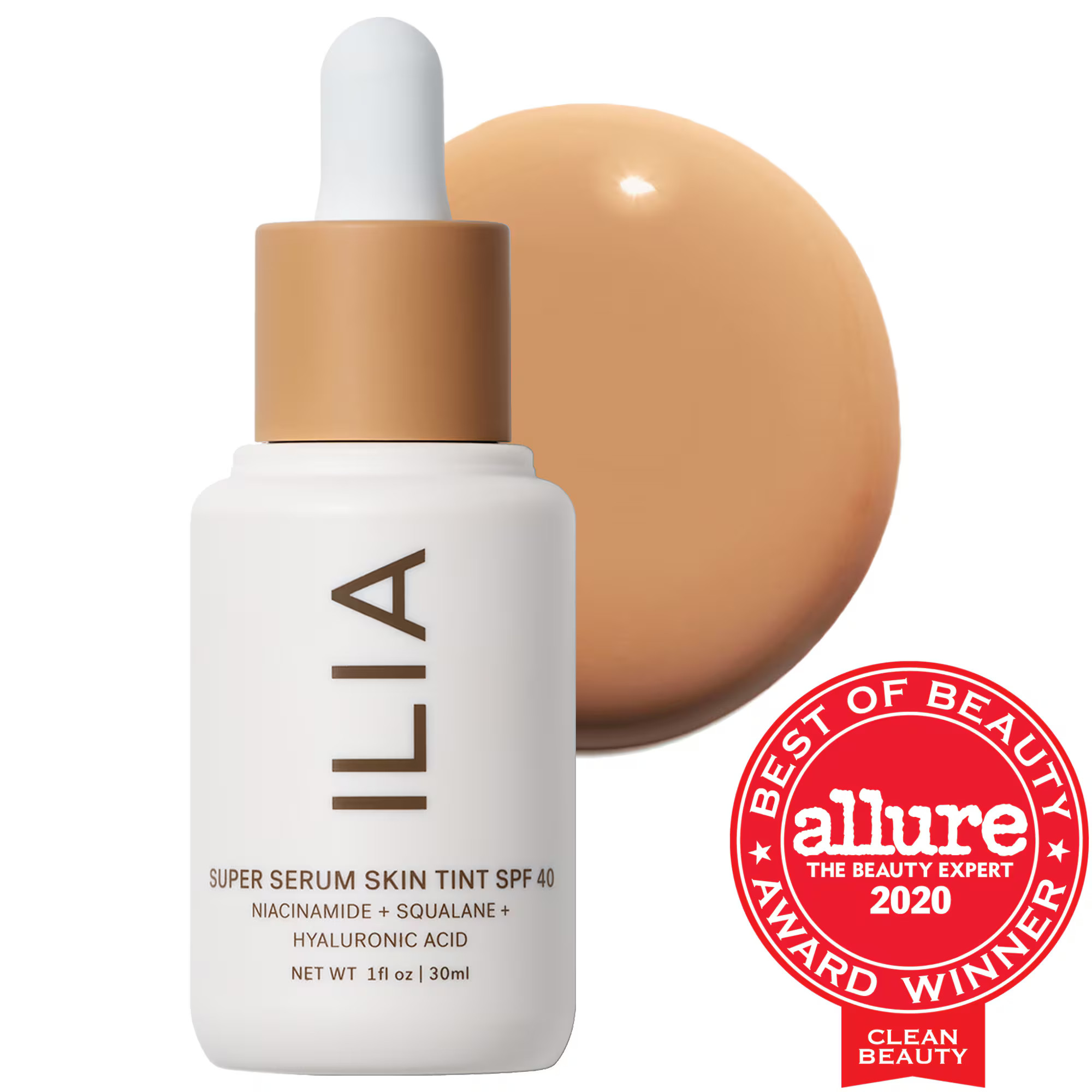ILIA Super Serum Skin Tint SPF 40 Foundation Matira ST11 1 fl oz/ 30 ml | Sephora (US)