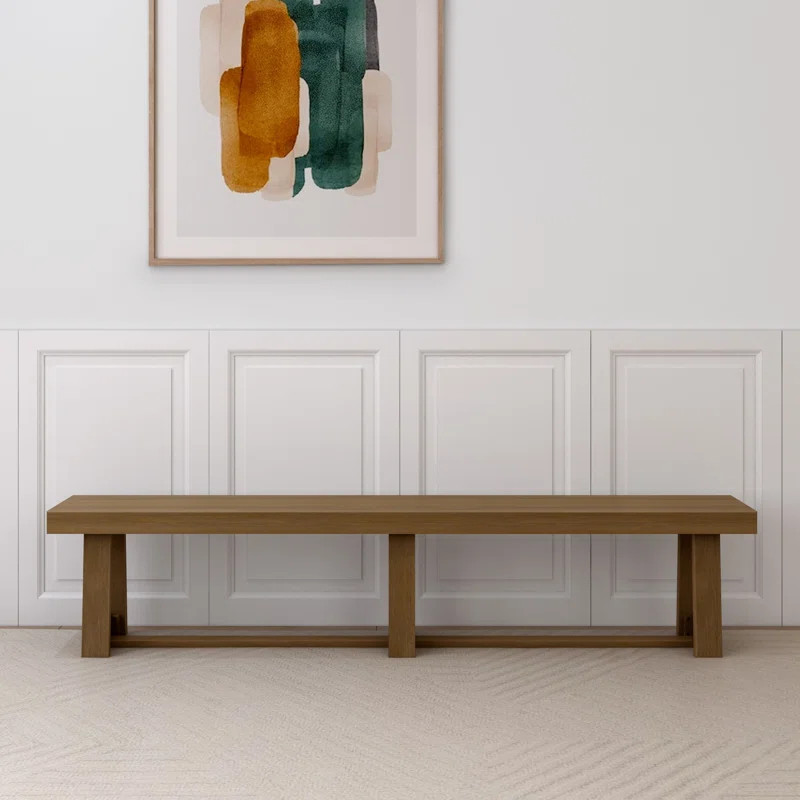 Tonyna 85" Solid Wood Bench | Wayfair North America