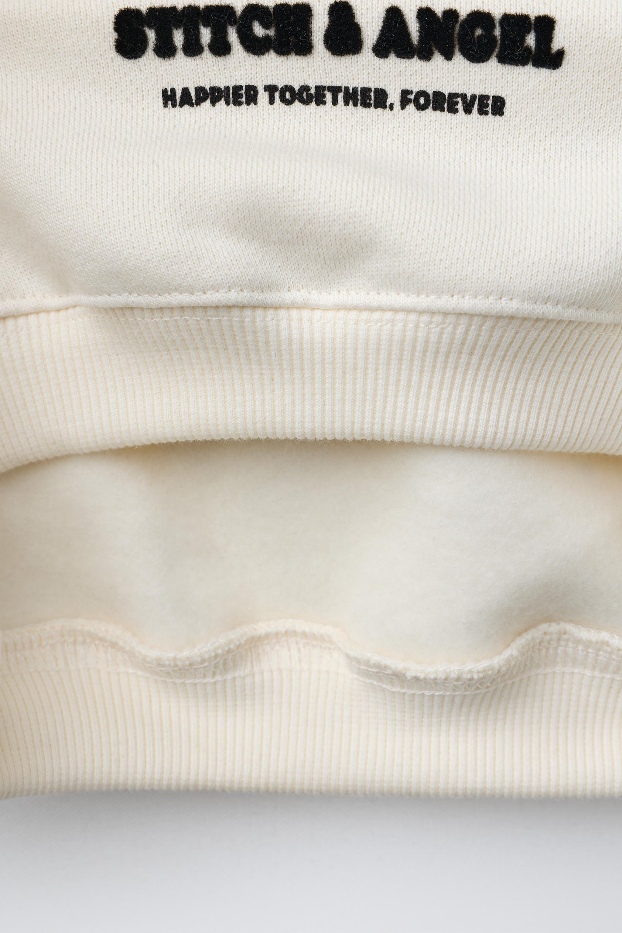 LILO & STITCH © DISNEY RIBBED SWEATSHIRT AND LEGGINGS SET | Zara US