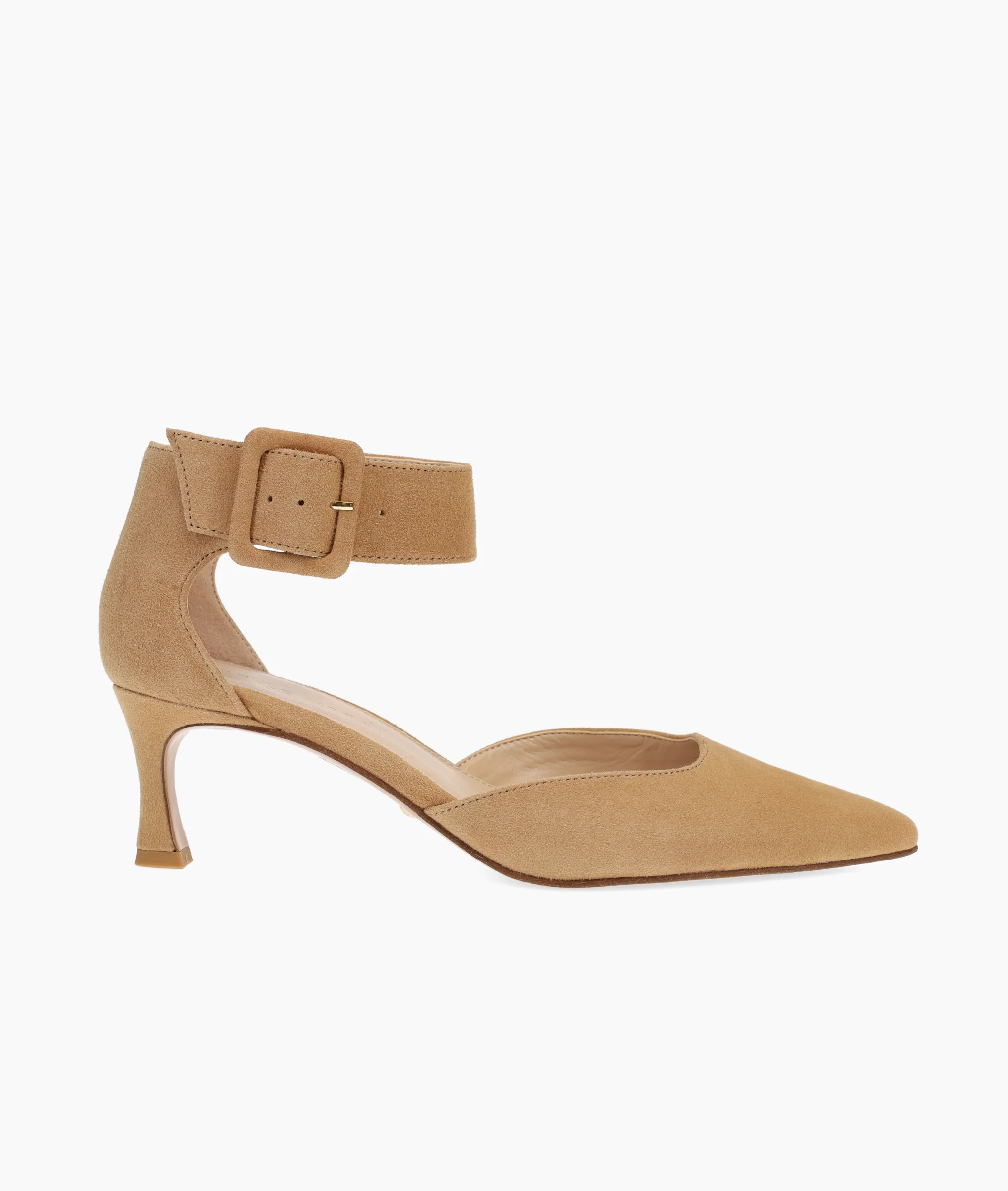 Ciann Low Heel - Latte | Pelle Moda