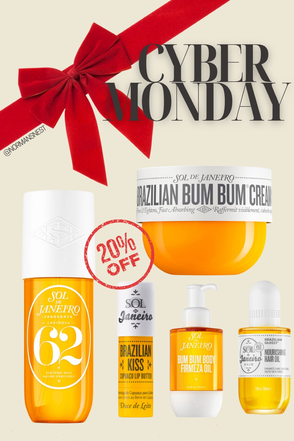 If you or someone has SOL de Janeiro on their Christmas list, it’s all 20% off on Amazon today for Cyber Monday!

#LTKCyberWeek #LTKGiftGuide #LTKBeauty