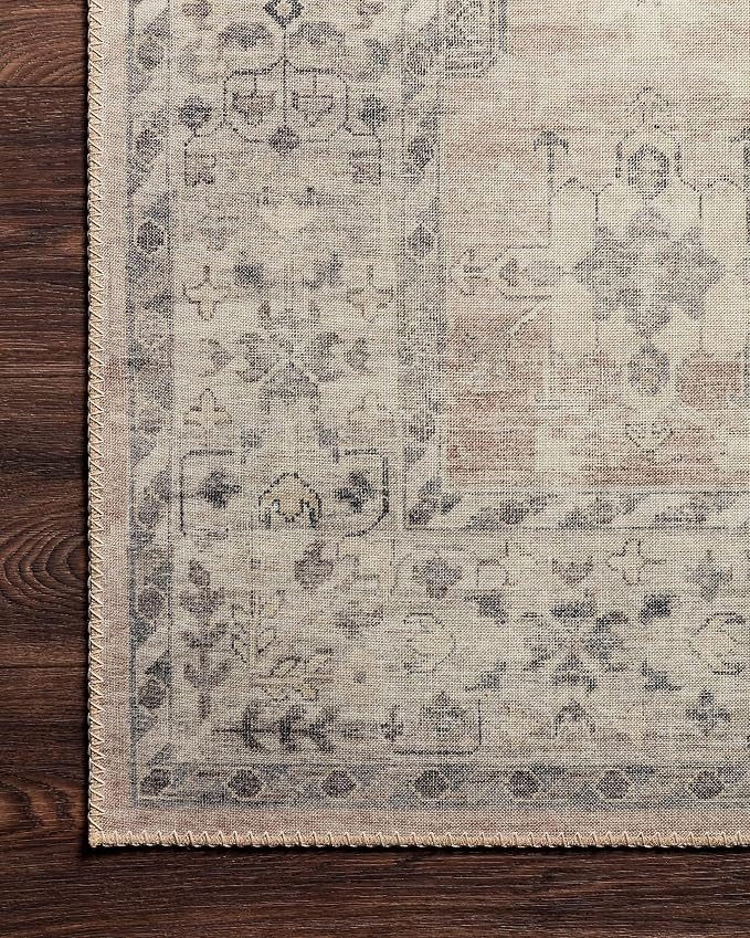 Loloi II Hathaway HTH-03 Printed Java Multi Vintage Distressed Oriental Area Rug 9'-0" x 12'-0" | Amazon (US)