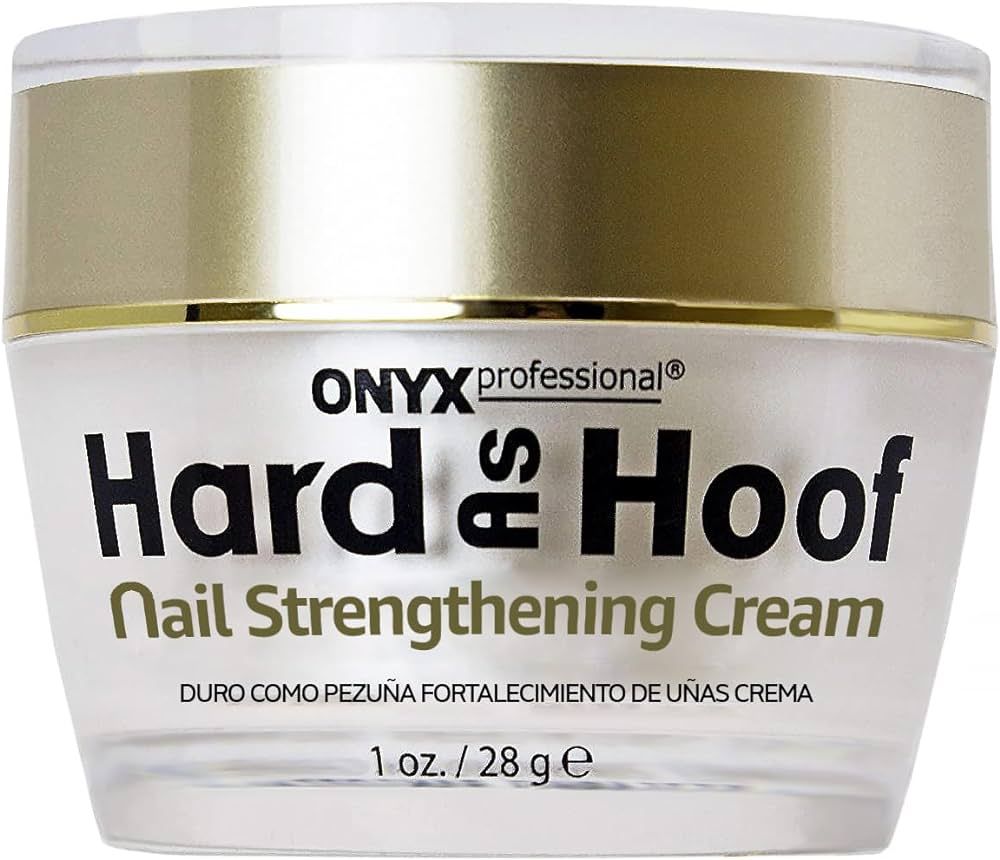 Hard As Hoof Nail Strengthening Cream with Coconut Scent, Nail Growth & Conditioning Cuticle Crea... | Amazon (US)
