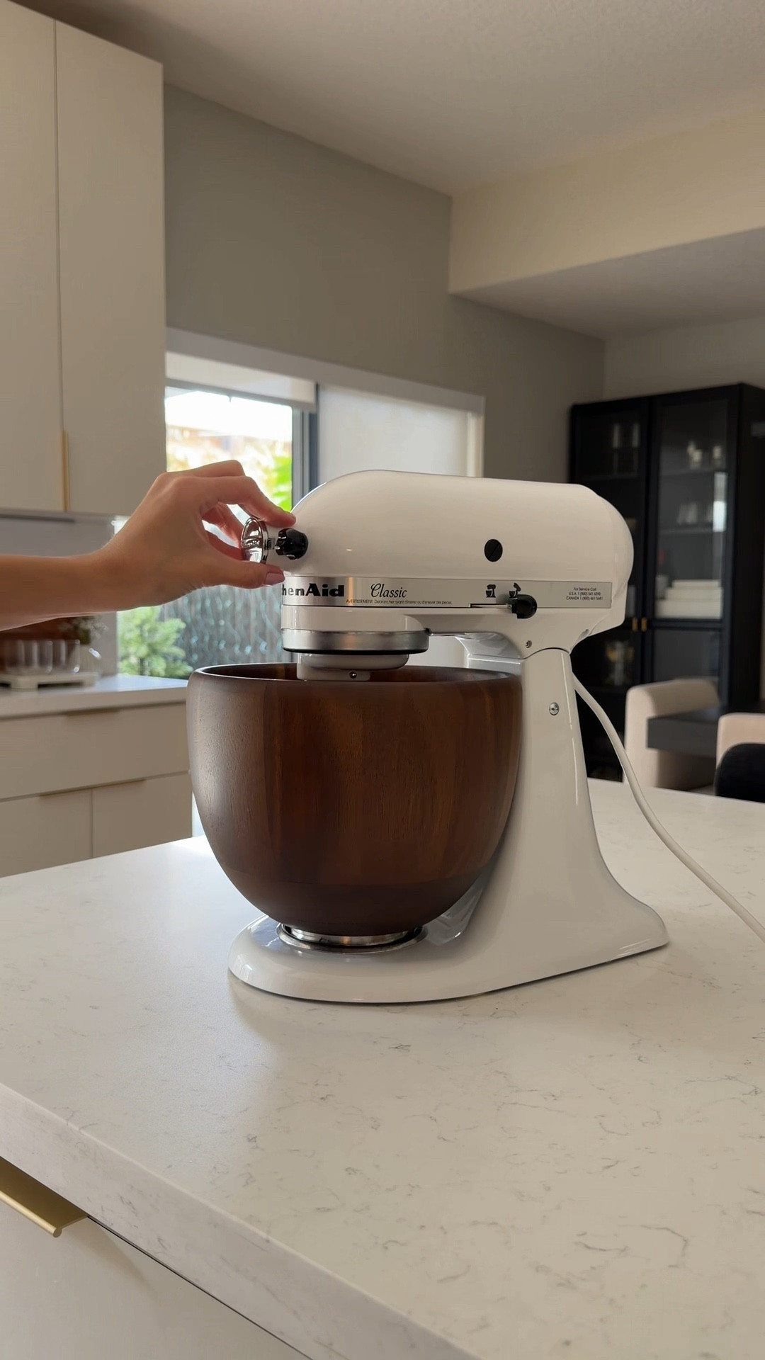 Acacia wood bowl 🫶🏼 it’s a perfect fit! 

#LTKSaleAlert #LTKHome