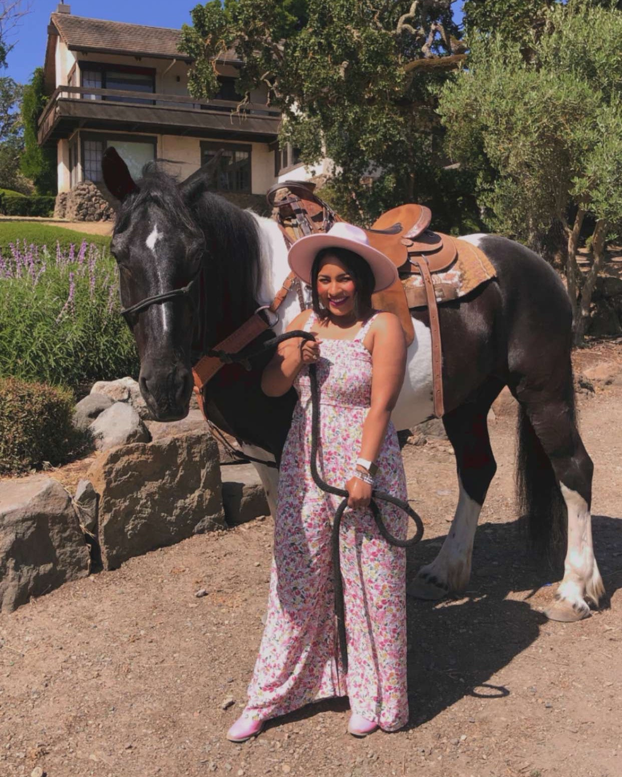 got to view the Valley and Vines 
Horseback Riding Style this morning 🐴🍇🍷

thanks for taking care of me Roman the horse you were the sweetest and made me less nervous 🖤🤍
if you have the chance to do this at @shadybrookestatewinery do it! It’s so relaxing and the views are incredible 

The outfit was PERFECT
Loose cute chic and ready for horse riding 
Jumper// Amazon
Boots// Amazon
Hat// Amazon

#LTKNAPA
#LTKAnniversary 


#LTKSeasonal #LTKFindsUnder100 #LTKStyleTip