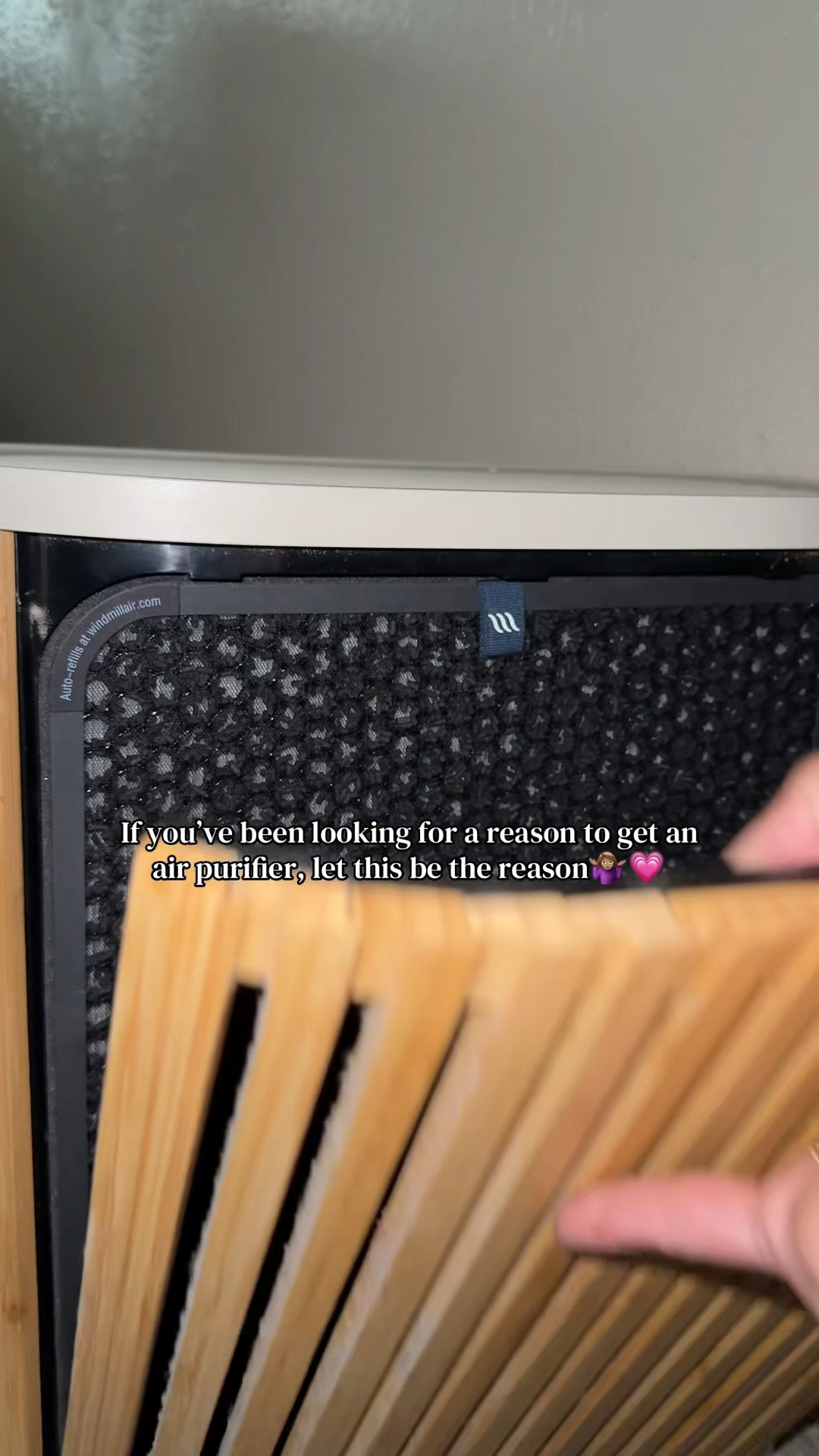 Get the air purifier if it’s the one thing you do for your home💗 it changes the game and you can feel a difference in the air when it’s on vs when it’s not.  As a dog mom and just a Texas native in general, an air purifier will ALWAYS be necessary🤷🏽‍♀️👏🏽 

This one is the air purifier from @Windmill Air and it’s worth all the Pennies. I enjoy being able to control it from my phone too🙌🏽💗 10/10 besties! #airpurifier #windmillair

#LTKdayinmylife #LTKmomlife