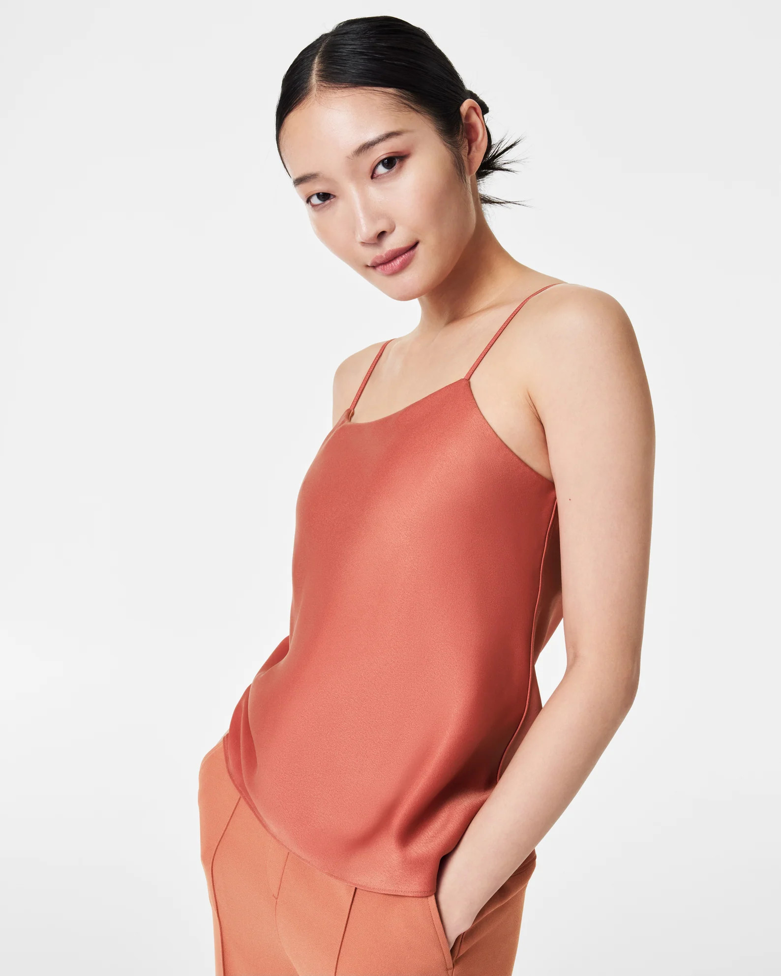 Carefree Crepe Reversible Cami | Spanx