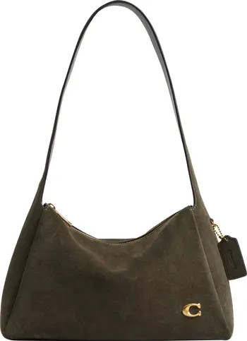 COACH Lola Suede Shoulder Bag | Nordstrom | Nordstrom