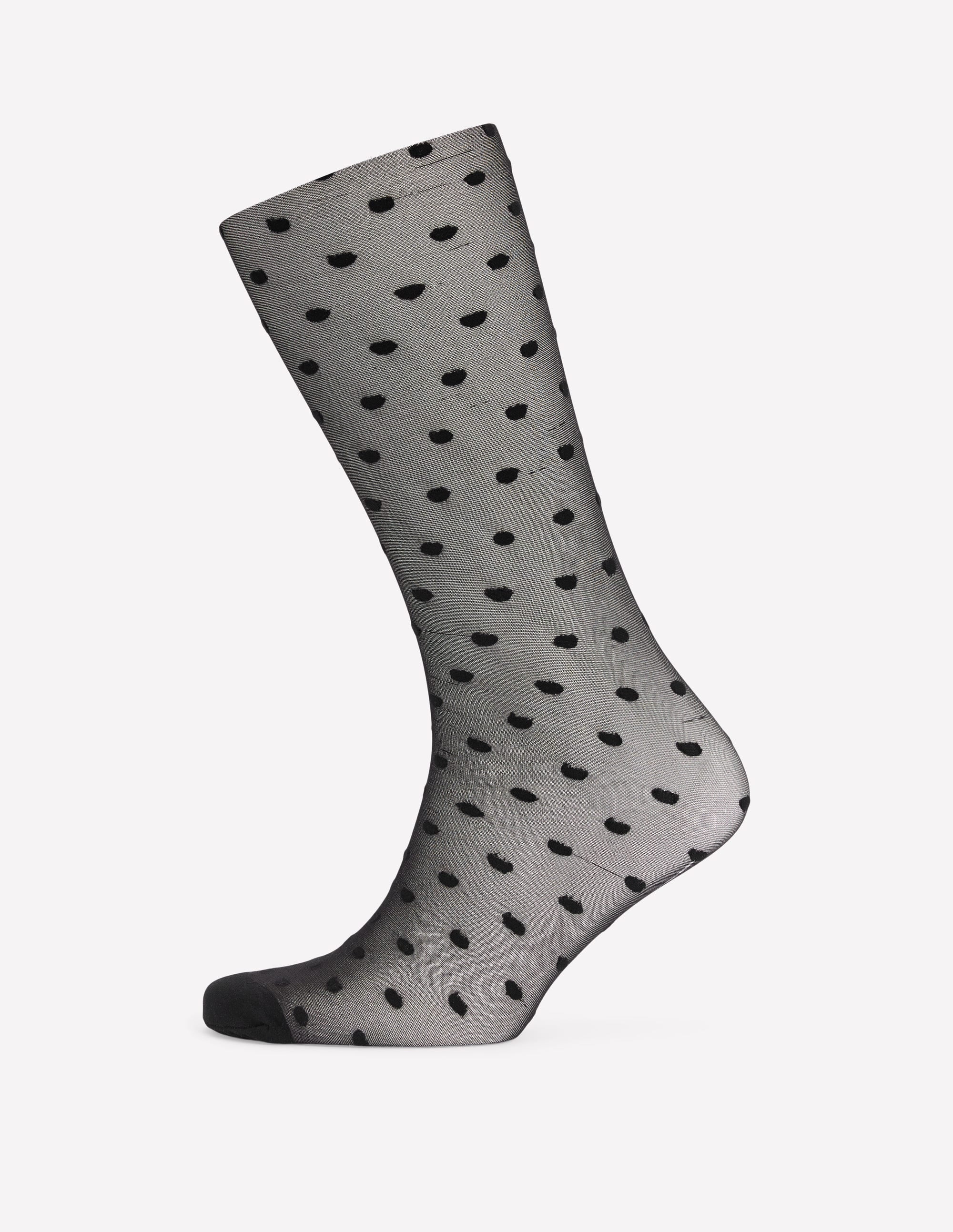 Spot Tights-Black | Boden UK