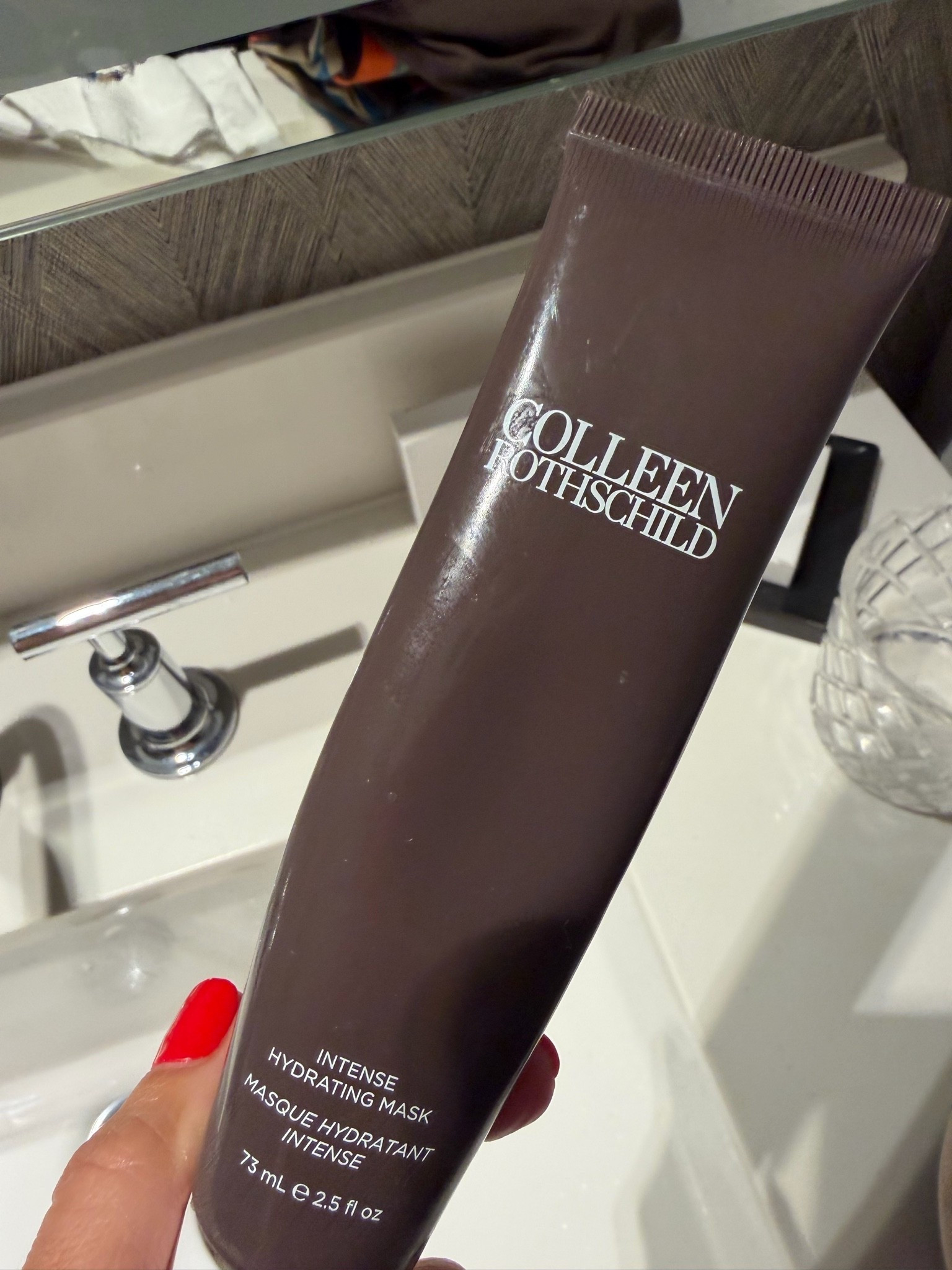 I NEVER travel without this. After a day of travel my skin is always  sad! I slaver this on for overnight and ☀️☀️☀️☀️ we back and beautiful like baby skin the next day! 👏🏻👏🏻 code MOMINSTYLE20

#LTKOver40 #LTKTravel #LTKmorningroutine
