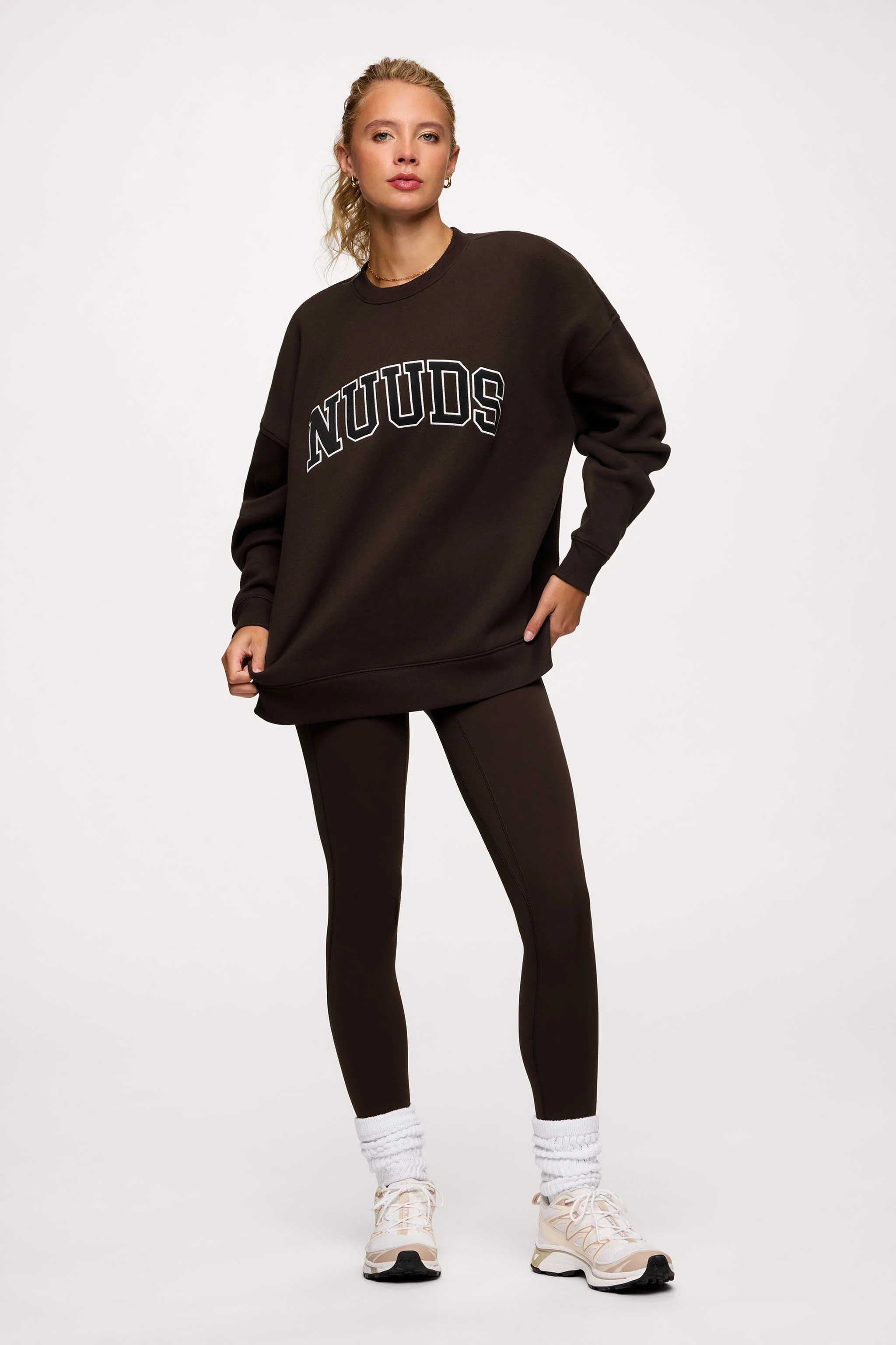 nuuds Varsity Oversized Crew | nuuds