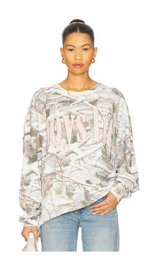 Boys Lie Rose Colored Thermal in Sage. | Revolve Clothing (Global)