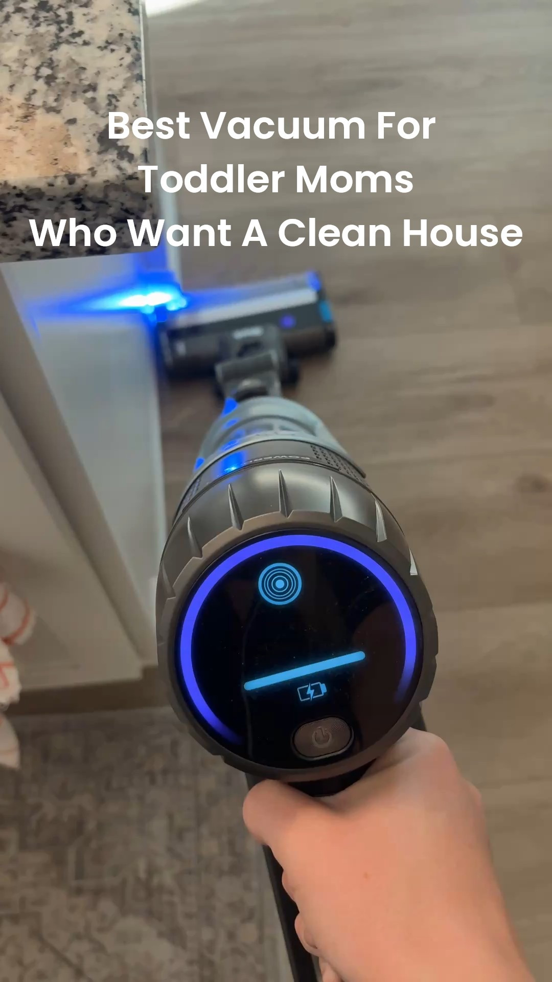 Must have vacuum for any toddler mom who wants a clean house. I love that it has the light to show you all the crumbs and it can bend under your couch or table! Shark PowerDetect Reveal Clean Cordless Stick Vacuum 

#LTKFamily #LTKKids #LTKHome