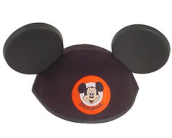 Youth Disneyland Personalized Black Mickey Mouse Ear Hat | Etsy | Etsy (US)