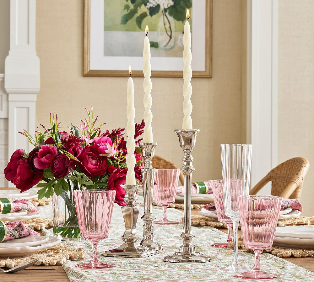 Spiral Taper Candles - Set of 6 | Pottery Barn (US)