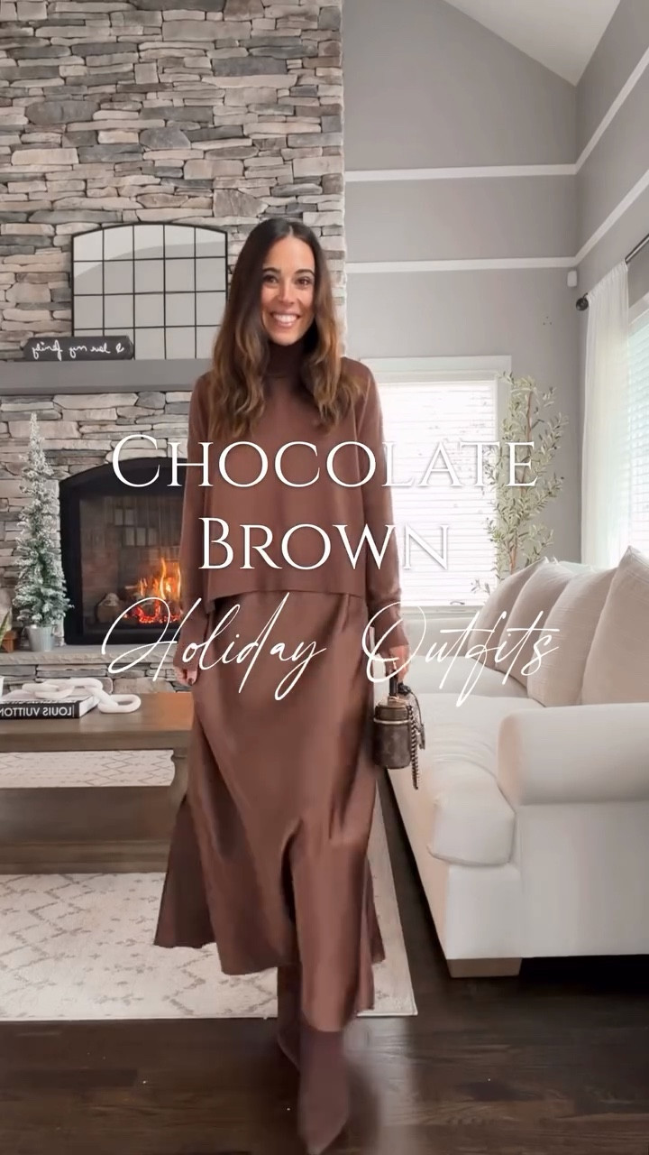 Chocolate brown for the holidays >>> 🤎✨
From maxi skirts to cozy sweaters to the stretchiest pants (perfect for all the festive snacking 😅)… these are the pieces I’m reaching for on repeat this season.
All from Nordstrom — every look is comfy, flattering, and so easy to dress up or down.

#LTKFindsUnder50 #LTKFindsUnder100 #LTKHoliday