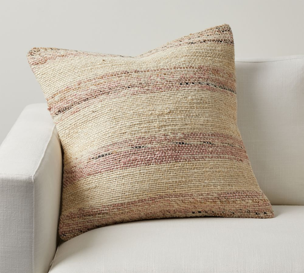 Joanna Striped Pillow Cover | Pottery Barn (US)