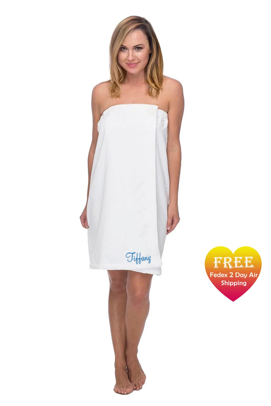 Monogrammed Terry Velour Spa Wrap, Personalized Towel Wrap, Custom Monogrammed Spa Wrap, Dormitor... | Etsy (US)