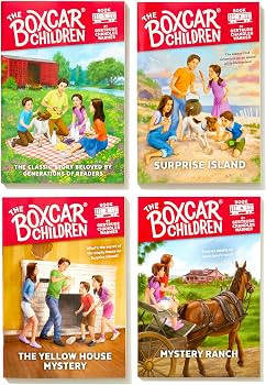 The Boxcar Children Mysteries Boxed Set 1-4: The Boxcar Children; Surprise Island; The Yellow Hou... | Amazon (US)