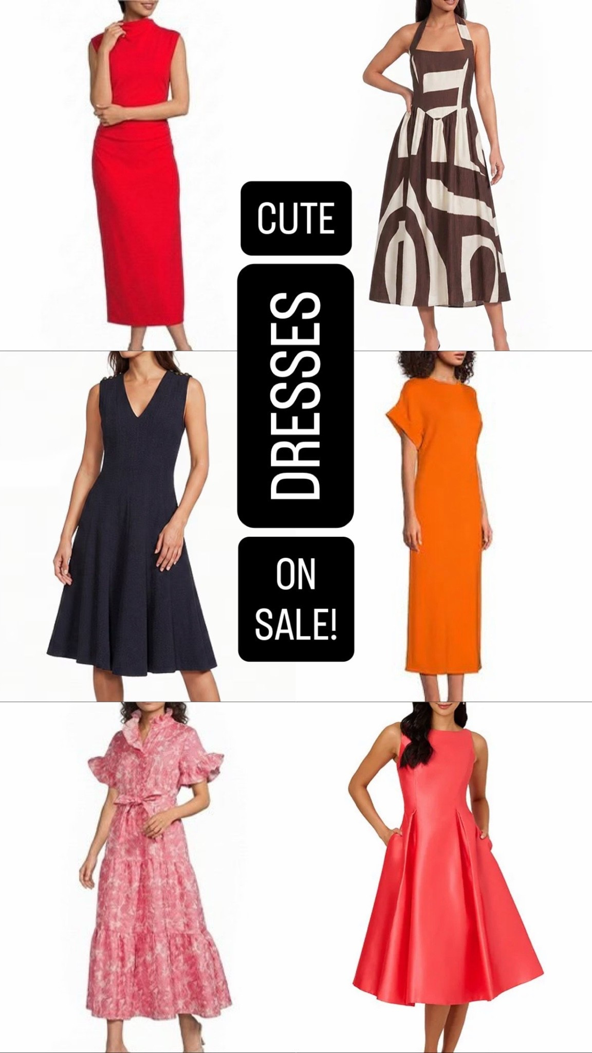 These are such CUTE DRESSES and all marked with a GREAT PRICE TAG! Love the silhouettes, color, and length! #AllDressedUp #DressesOnSale

#LTKOver40 #LTKSaleAlert