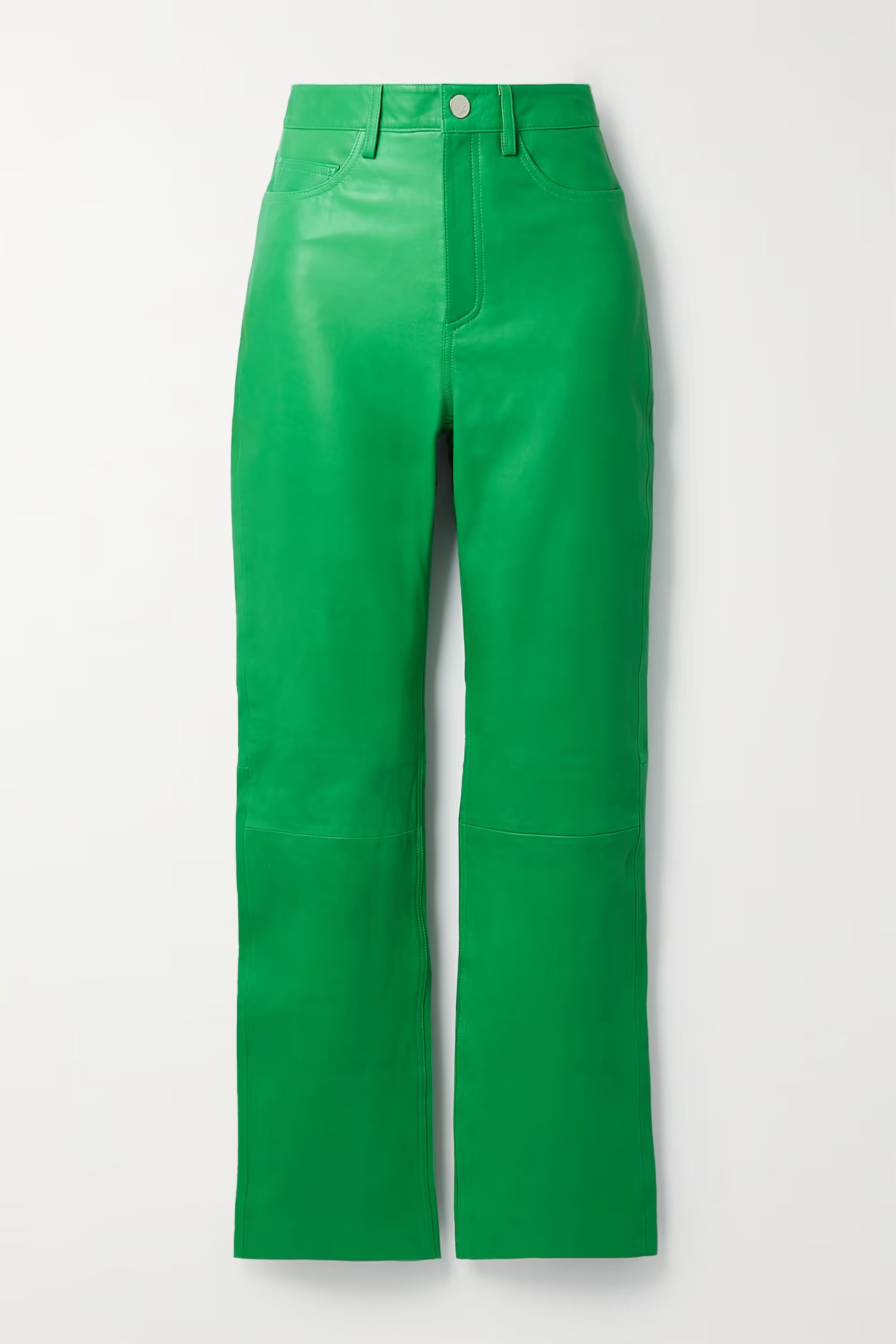 Lynn leather straight-leg pants | NET-A-PORTER (US)