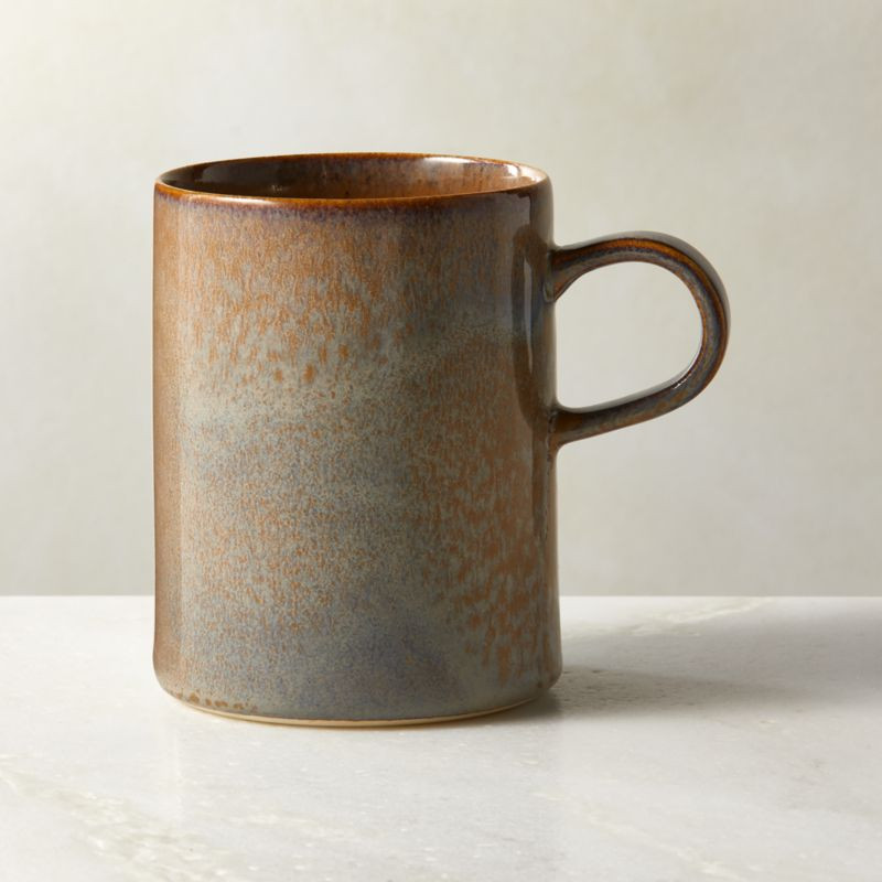 Prado Tan Coffee Mug with Reactive Glaze 12oz + Reviews | CB2 | CB2