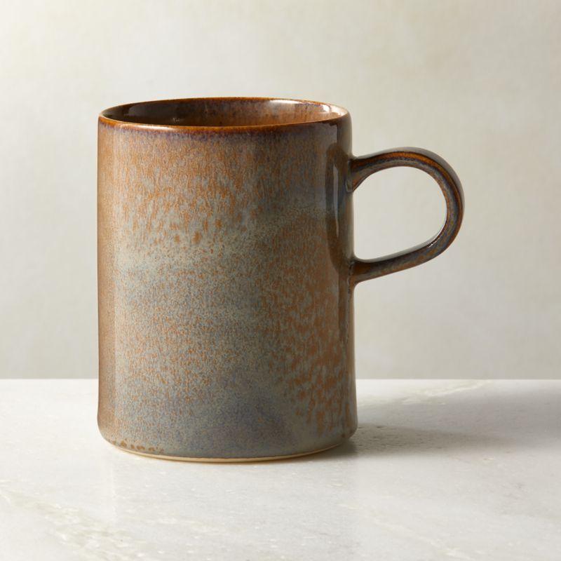Prado Multicolor Coffee Mug with Reactive Glaze + Reviews | CB2 | CB2