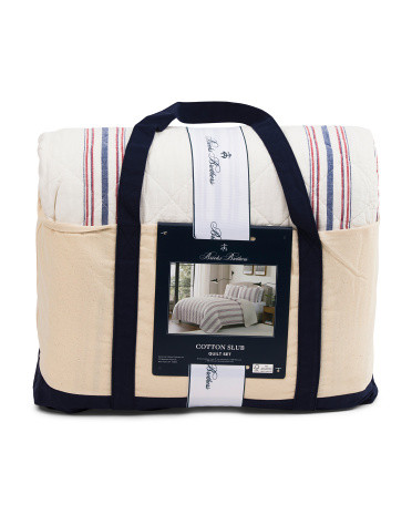 Striped Quilt Set | TJ Maxx